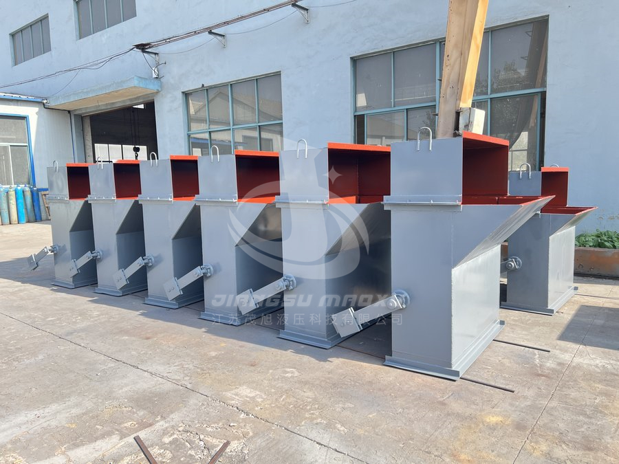 犁式卸料器锁气漏斗